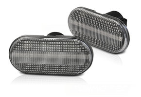 Zijkant knipperlichten geschikt voor RENAULT CLIO / MEGANE / SCENIC / TWINGO WIT LED