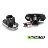 Zijkant knipperlichten geschikt voor RENAULT CLIO / MEGANE / SCENIC / TWINGO WIT LED