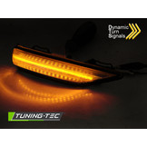 Knipperlicht spiegel geschikt voor FORD FIESTA MK8 HATCHBACK 17- LED WIT