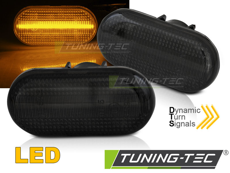Zijkant knipperlichten geschikt voor RENAULT CLIO / MEGANE / SCENIC / TWINGO SMOKE LED