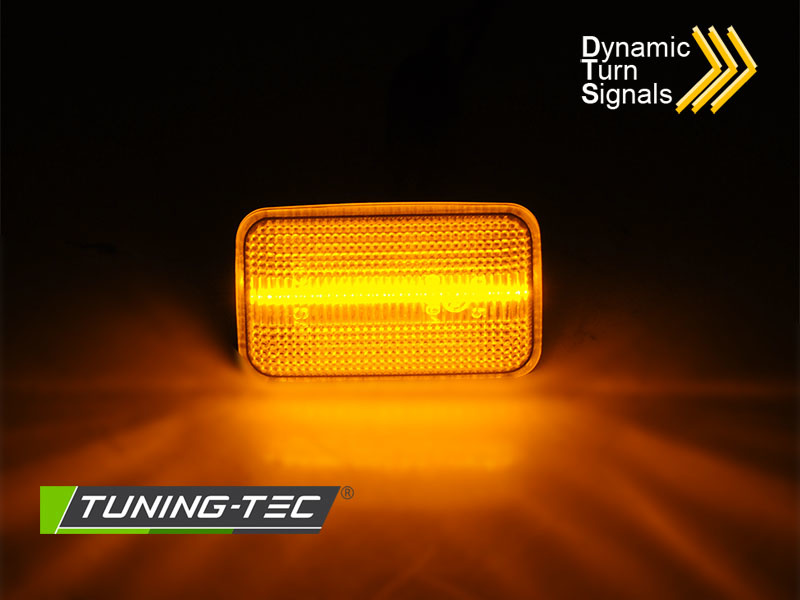 Zijkant knipperlichten voor VW GOLF I / GOLF II / CORRADO / JETTA SMOKE LED