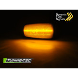 Zijkant knipperlichten CITROEN SAXO BERLINGO XSARA PEUGEOT 406 LED SMOKE