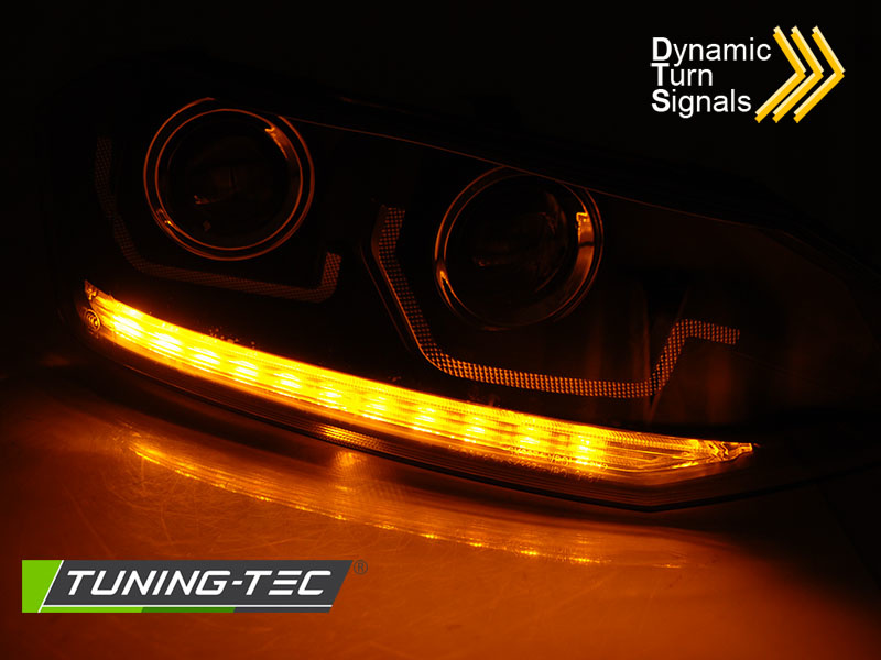 Koplampen voor VW POLO VI 2G 2017- LED ZWART