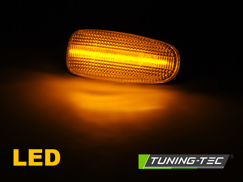 Zijkant knipperlichten geschikt voor MERCEDES W124/ W210/ W202/ SLK/ CLK /VITO WIT LED