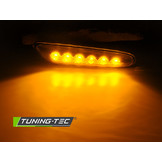 Zijkant knipperlichten BMW E46 SEDAN / TOURING 09.01-03.05 CHROME LED