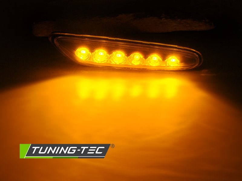 Zijkant knipperlichten BMW E46 SEDAN / TOURING 09.01-03.05 CHROME LED