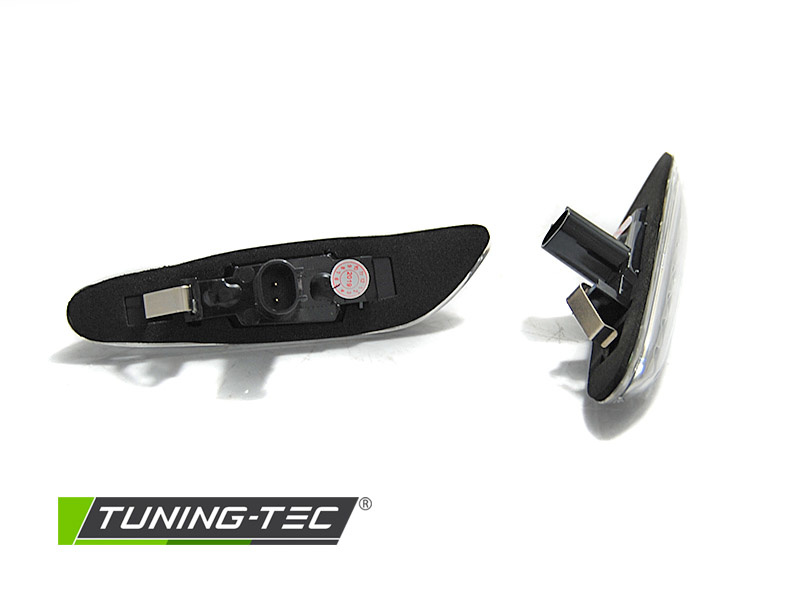 Zijkant knipperlichten geschikt voor BMW E46 SEDAN / TOURING 09.01-03.05 CHROME LED