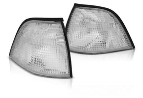 Voorkant knipperlichten geschikt voor BMW E36 12.90-09.99 COUPE - CABRIO WIT