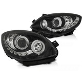 Koplampen dagrijlicht geschikt voor RENAULT TWINGO 07-11 ZWART