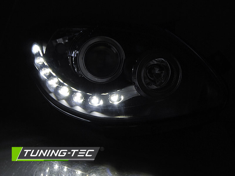 Koplampen dagrijlicht RENAULT TWINGO 07-11 ZWART