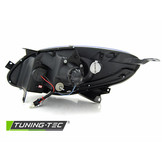 Koplampen dagrijlicht geschikt voor RENAULT TWINGO 07-11 ZWART