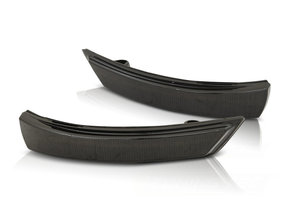 Knipperlichten spiegel geschikt voor FORD FOCUS MK2 08-10 MK3 11-18/ MONDEO MK4 10-14 LED SMOKE