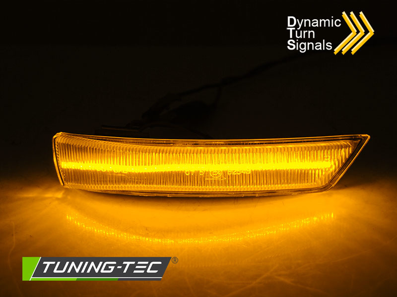 Knipperlichten spiegel FORD FOCUS MK2 08-10 MK3 11-18/ MONDEO MK4 10-14 LED SMOKE