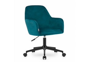 NARNI draaifauteuil - zeegroen fluweel