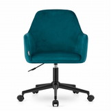 NARNI draaifauteuil - zeegroen fluweel
