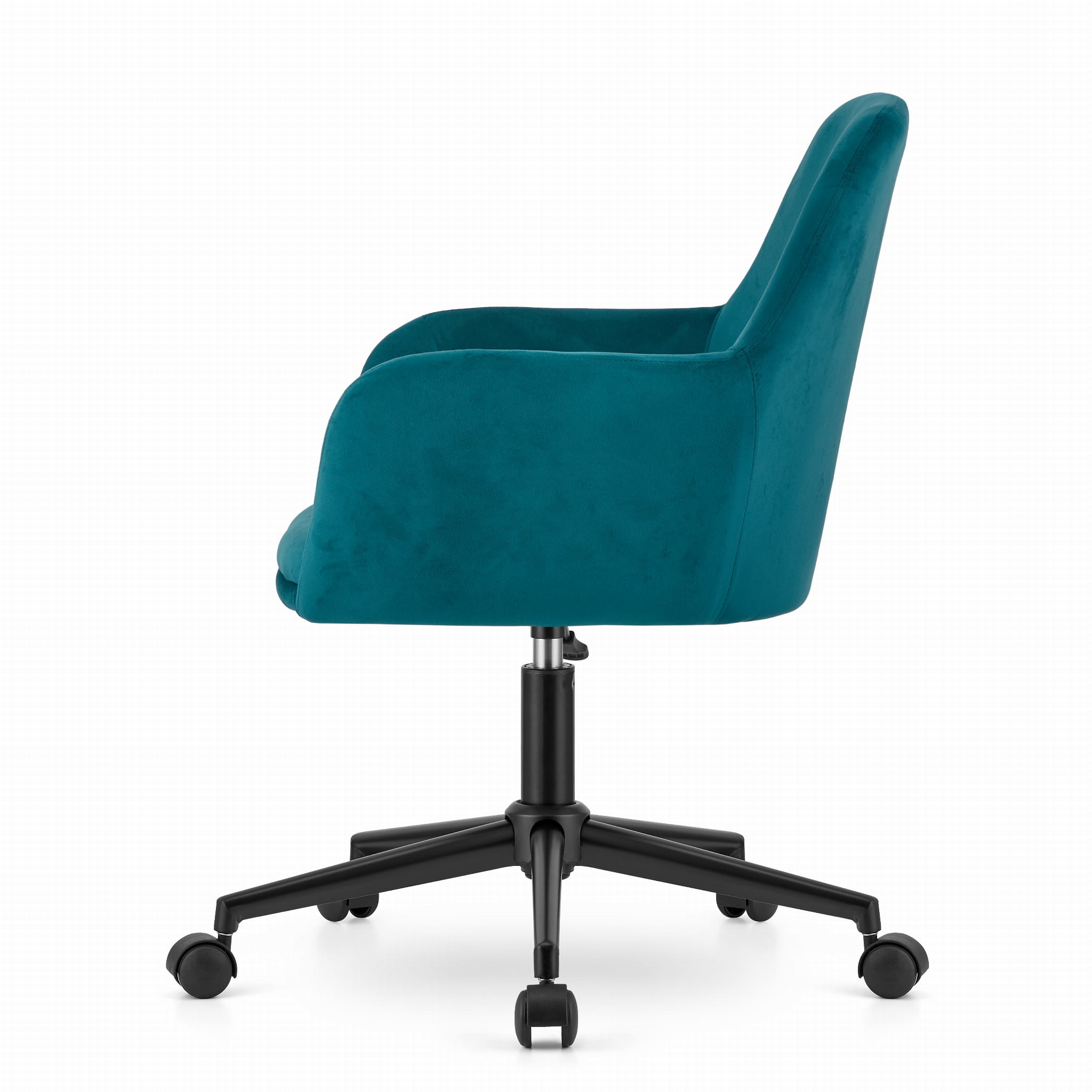 NARNI draaifauteuil - zeegroen fluweel
