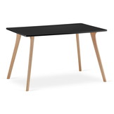 MONTI tafel 120cm x 80cm - zwart