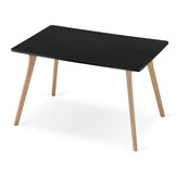 MONTI tafel 120cm x 80cm - zwart