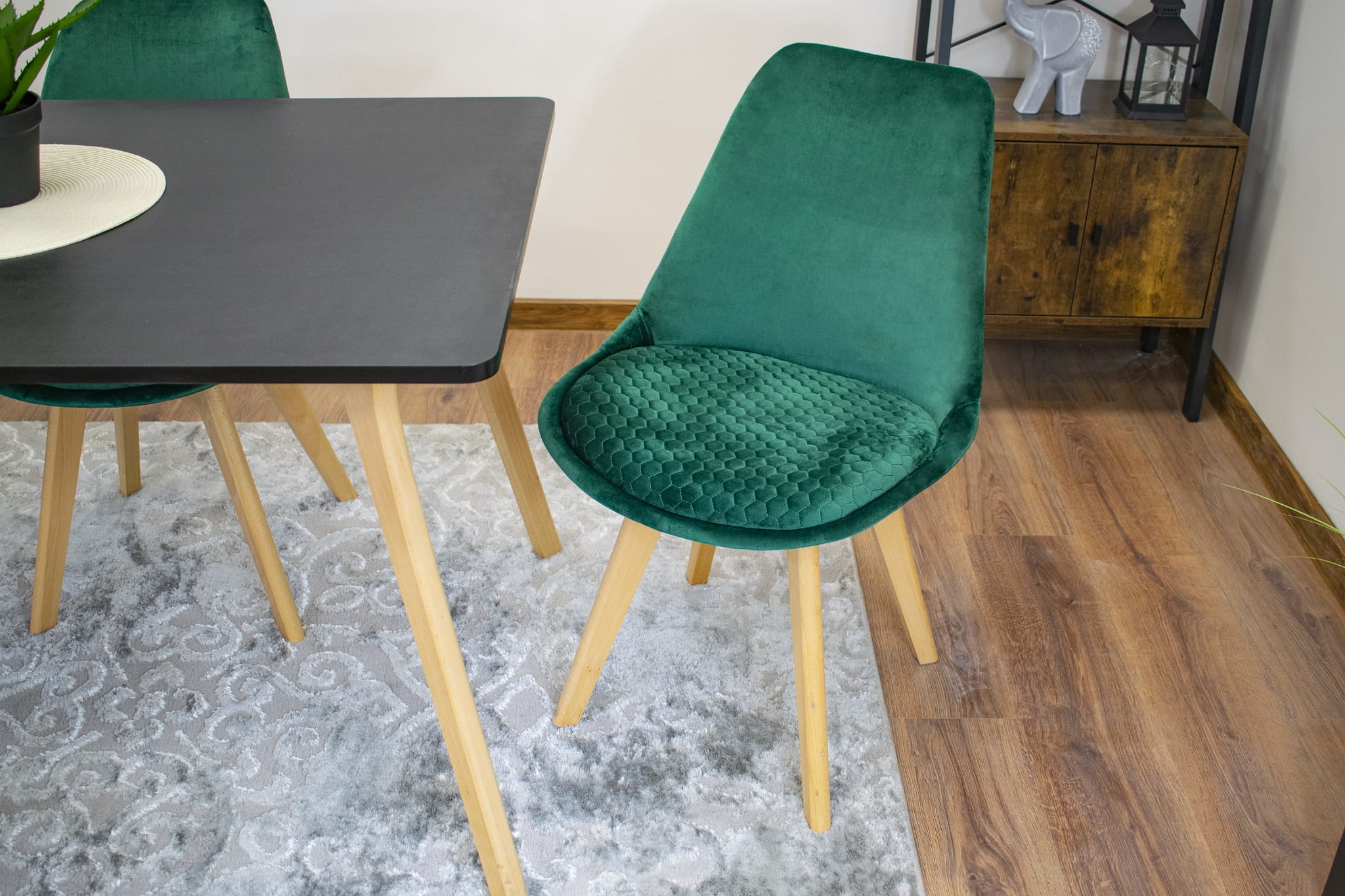 MONTI tafel 120cm x 80cm - zwart