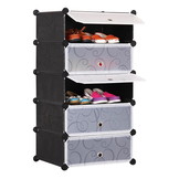 Modulaire schoenenkast 5 niveaus