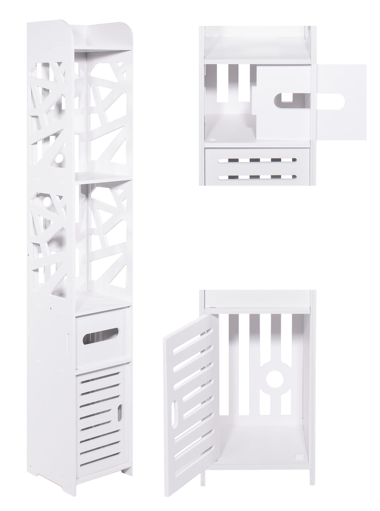 Badkamerkast 120cm paal