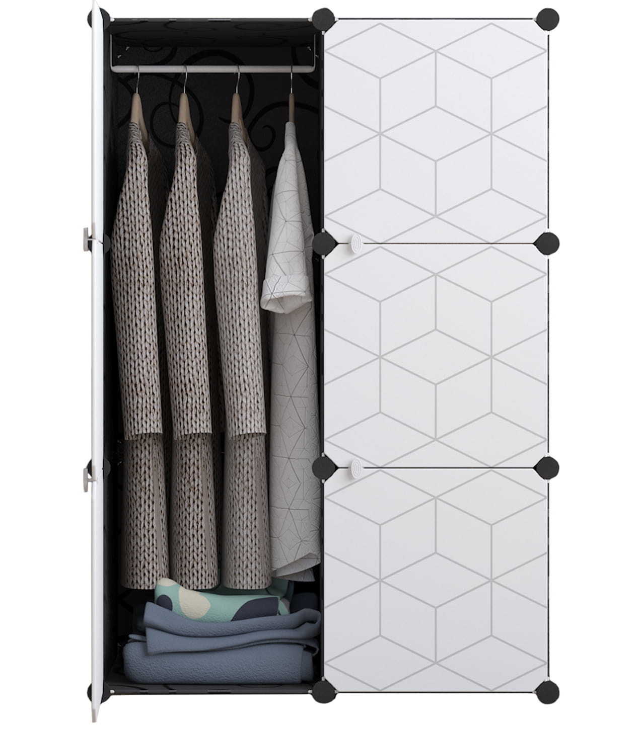 Modulaire kledingkast 6x