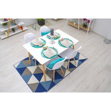 ADRIA tafel 120cm x 80cm - wit