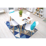 ADRIA tafel 120cm x 80cm - wit