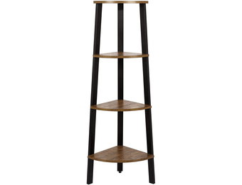 Hoekkast vintage - 34 x 125 x 34 CM - hoekplank