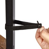 Hoekkast vintage - 34 x 125 x 34 CM - hoekplank