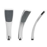 Douchemengkraan met waterval 3-gats chroom