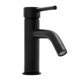 Badkamer wastafel kraan staande zwarte kraan