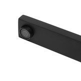 Baddouchemengkraan zwart 3-gats messing