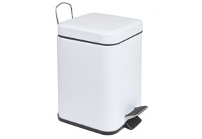 Badkamer prullenbak prullenbak vierkant mat