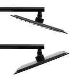 Douchekop regendouche 25 x 25 cm zwart