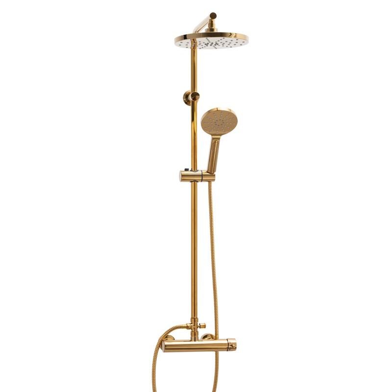 Regendouche goud 23 cm
