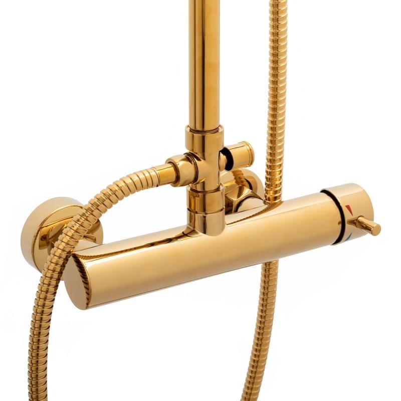 Regendouche goud 23 cm