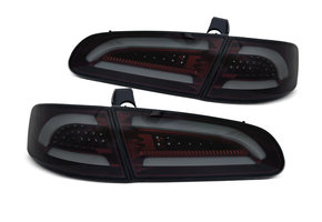 Achterlichten geschikt voor Seat Ibiza 04 02-08 smoke rood LED strip