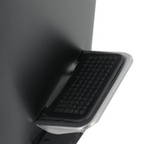 Pedaalemmer - prullenbak badkamer - 5 liter - zwart bamboe