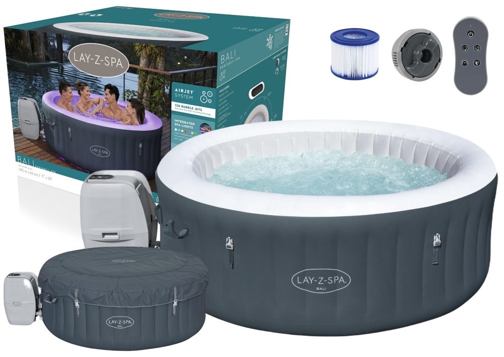Viking Choice Bestway LayZ Spa Bali Jacuzzi opblaasbaar 180 x 66