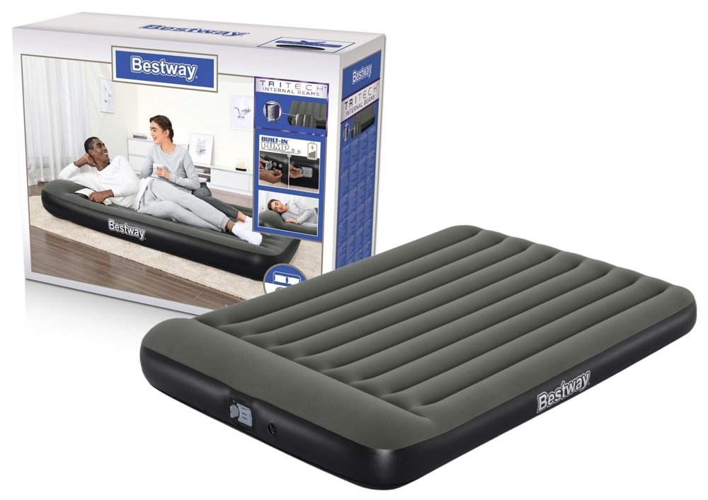 Bestway 67930 - Luchtbed met pomp - 2 persoons - 203x152x30cm