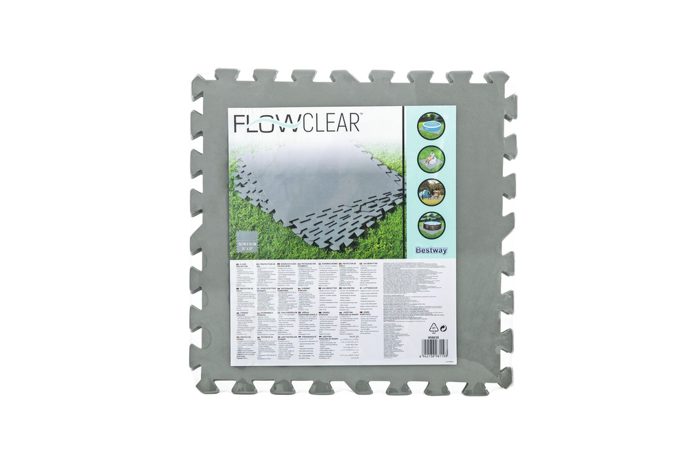 Bestway 58639 - zwembad tegels - 50 x 50 cm - foam