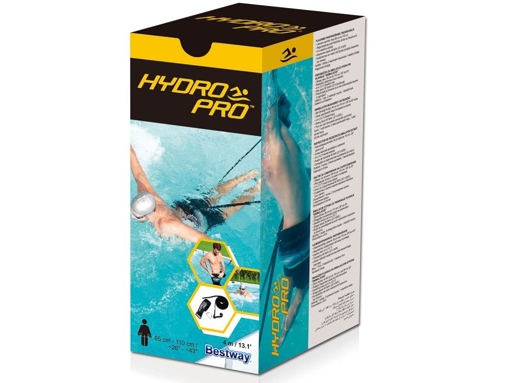Bestway zwemelastiek - swimtrainer - 400 cm - zwart