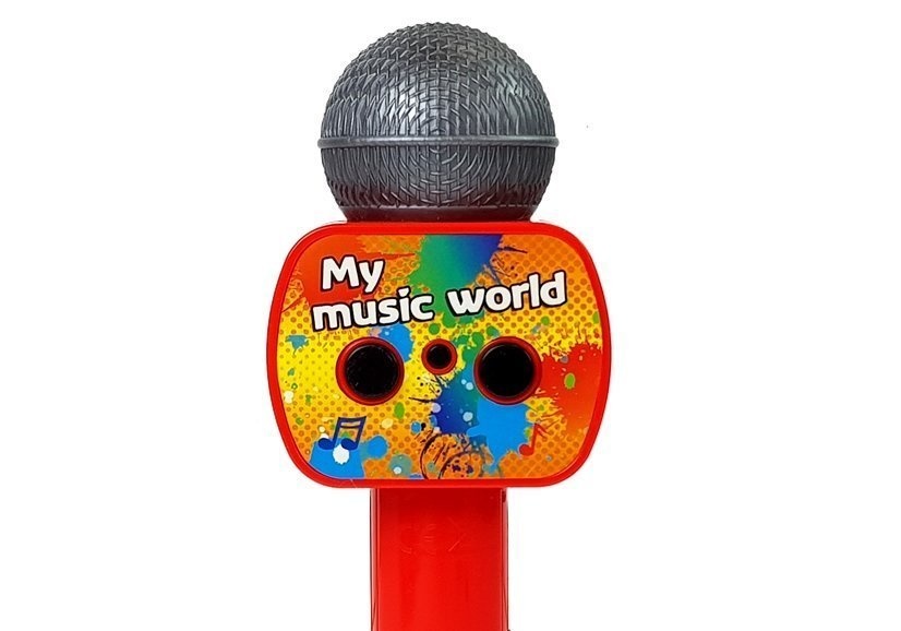 Karaoke microfoon - kind - draadloos met luidspreker - rood