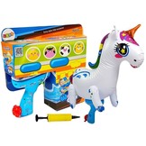 Waterpistool - eenhoorn - opblaasbaar - 62 x 20 x 59 cm