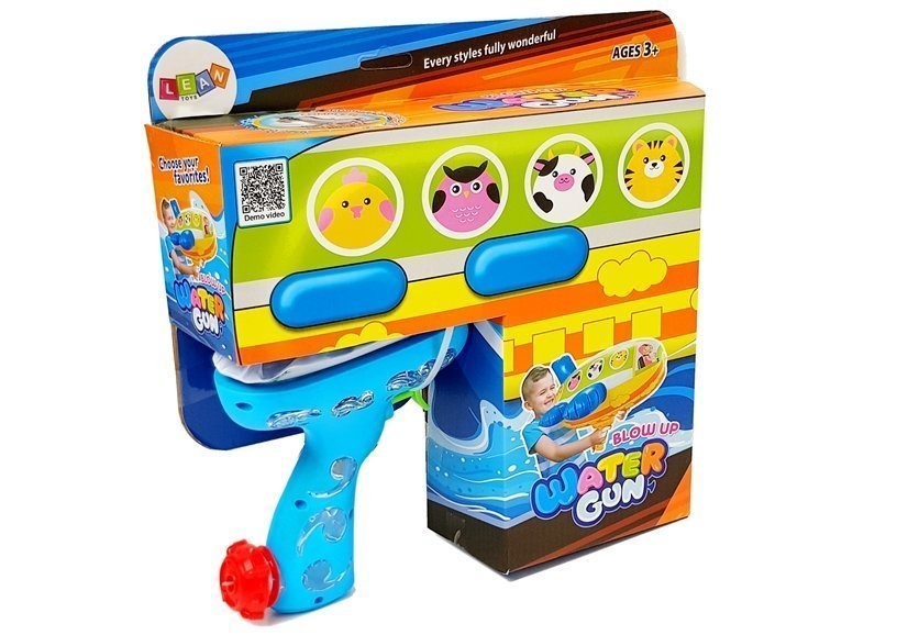 Waterpistool - eenhoorn - opblaasbaar - 62 x 20 x 59 cm