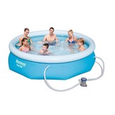 Bestway zwembad - fast set - met filterpomp - 305 x 76 cm