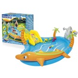 Bestway vissen - kinderzwembad met glijbaan - 280x257x87 cm