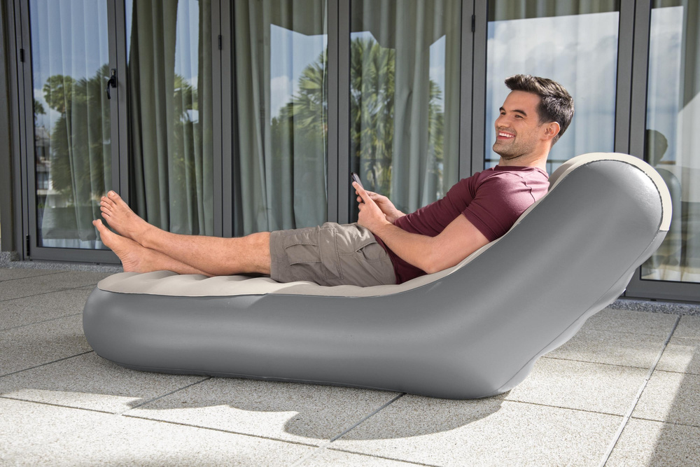 Bestway - opblaasbare stoel - lounge stoel - 165x84x79 cm
