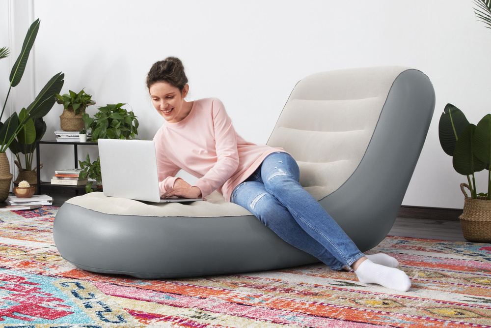 Bestway - opblaasbare stoel - lounge stoel - 165x84x79 cm